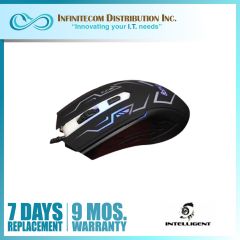 Intelligent INT-M666 4D Optical RGB Gaming Mouse